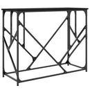 vidaXL fekete szerelt fa tálalóasztal 100x40x80 cm