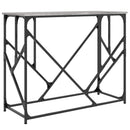 vidaXL szürke sonoma színű szerelt fa tálalóasztal 100x40x80 cm