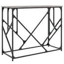 vidaXL szürke sonoma színű szerelt fa tálalóasztal 100x40x80 cm