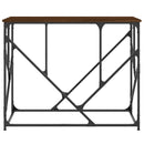 vidaXL barna tölgyszínű szerelt fa tálalóasztal 100x40x80 cm