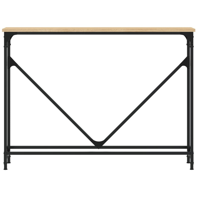 vidaXL sonoma tölgy színű szerelt fa dohányzóasztal 102x22,5x75 cm