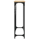 vidaXL sonoma tölgy színű szerelt fa dohányzóasztal 102x22,5x75 cm