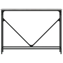 vidaXL szürke sonoma színű szerelt fa tálalóasztal 102x22,5x75 cm