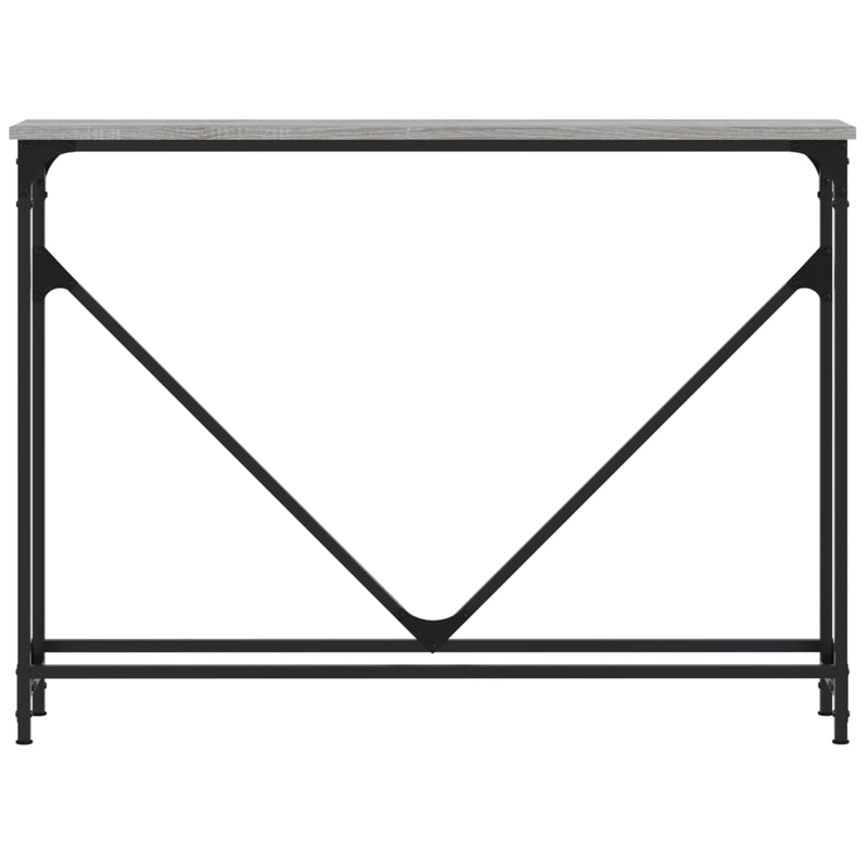 vidaXL szürke sonoma színű szerelt fa tálalóasztal 102x22,5x75 cm