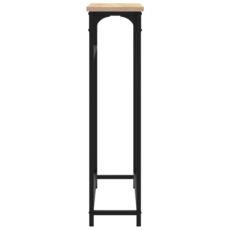vidaXL sonoma tölgy színű szerelt fa dohányzóasztal 75x19,5x75 cm