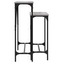 vidaXL 2 db szürke sonoma színű szerelt fa tálalóasztal