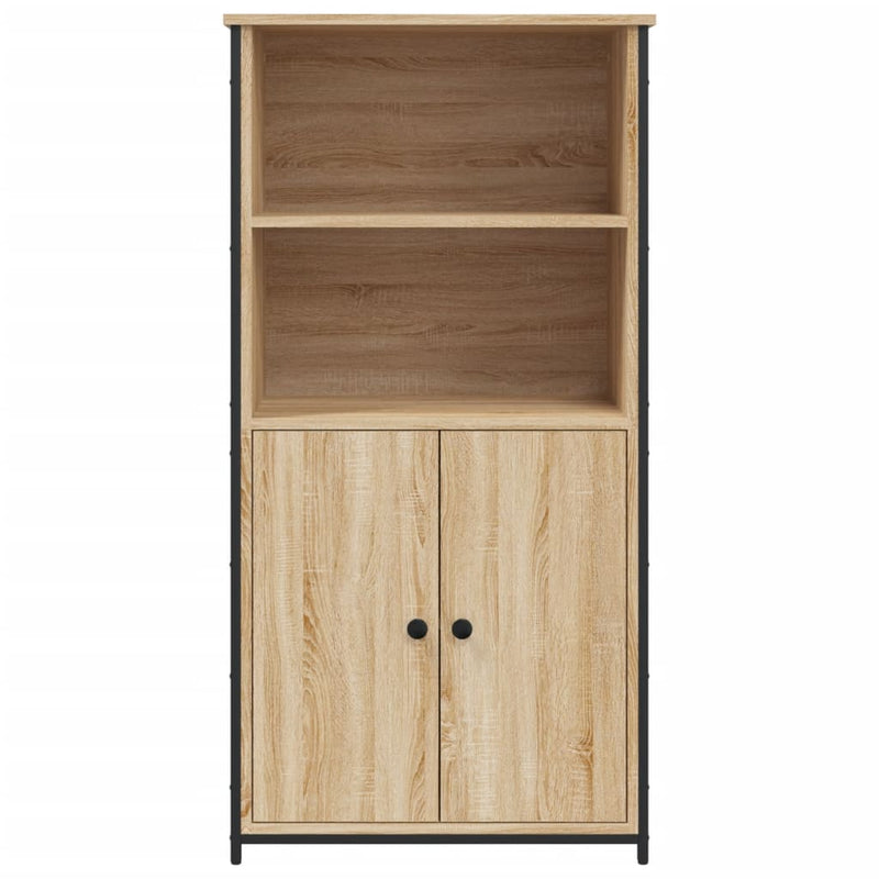 vidaXL sonoma tölgy színű szerelt fa magasszekrény 62 x 36 x 121,5 cm