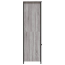 vidaXL szürke sonoma színű szerelt fa magasszekrény 62 x 36 x 121,5 cm