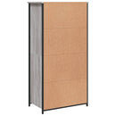 vidaXL szürke sonoma színű szerelt fa magasszekrény 62 x 36 x 121,5 cm