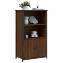 vidaXL barna tölgy színű szerelt fa magasszekrény 62 x 32 x 103,5 cm