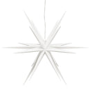 vidaXL összecsukható fehér karácsonyi lámpa LED-del 43 cm