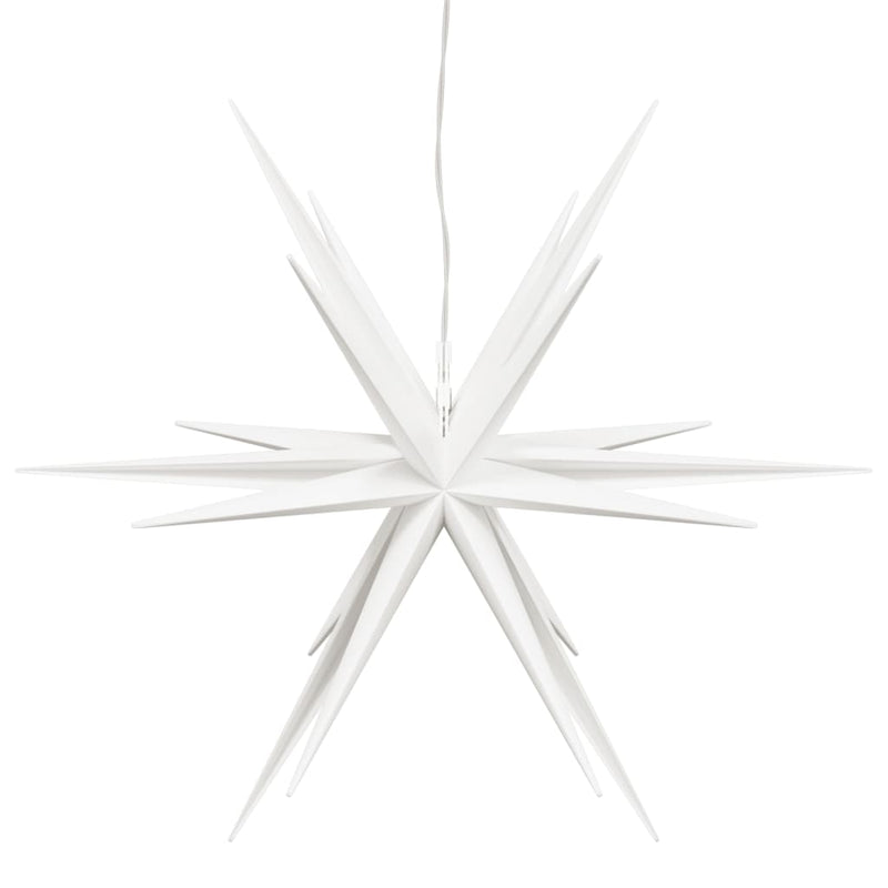 vidaXL összecsukható fehér karácsonyi lámpa LED-del 43 cm