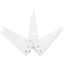 vidaXL összecsukható fehér karácsonyi lámpa LED-del 57 cm