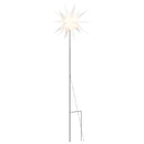 vidaXL összecsukható tüskés fehér karácsonyi lámpa LED-del 57 cm