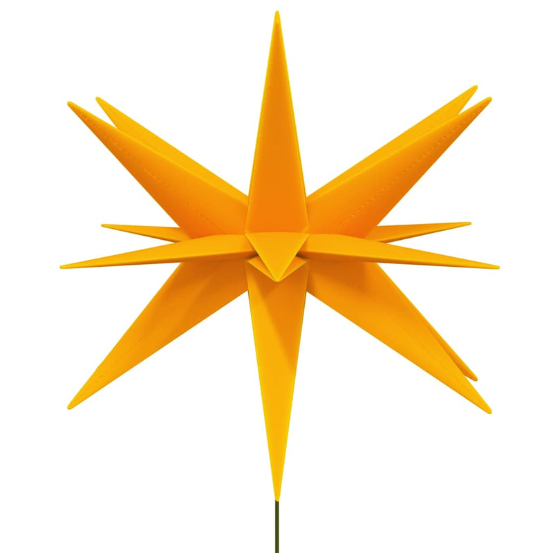 vidaXL összecsukható tüskés sárga karácsonyi lámpa LED-del 57 cm