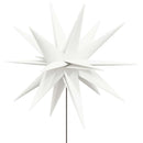 vidaXL 3 db összecsukható tüskés fehér karácsonyi lámpa LED-del 35 cm