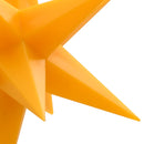 vidaXL 10 db sárga karácsonyi lámpa LED-del 10 cm