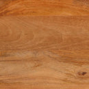 vidaXL barna és fekete tömör mangófa dohányzóasztal 100 x 54 x 40 cm
