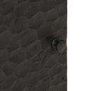 vidaXL 2 db fekete tömör mangófa éjjeliszekrény 40 x 33 x 46 cm