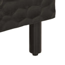 vidaXL fekete tömör mangófa dohányzóasztal 100 x 54 x 40 cm