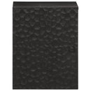 vidaXL fekete tömör mangófa fali fürdőszobaszekrény 38 x 33 x 48 cm