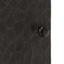 vidaXL fekete tömör mangófa tálalószekrény 40 x 33 x 75 cm