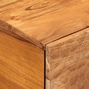 vidaXL tömör akácfa dohányzóasztal 80 x 50 x 40 cm