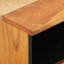 vidaXL tömör akácfa éjjeliszekrény 40 x 33 x 46 cm