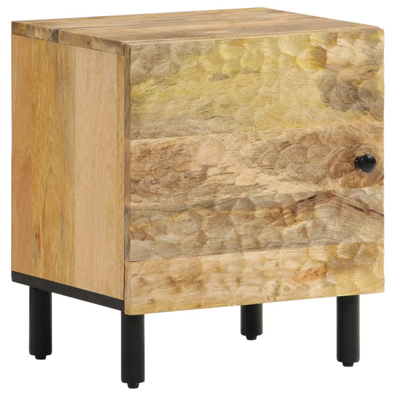 vidaXL 2 db tömör mangófa éjjeliszekrény 40 x 33 x 46 cm