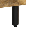 vidaXL 2 db tömör mangófa éjjeliszekrény 40 x 33 x 46 cm