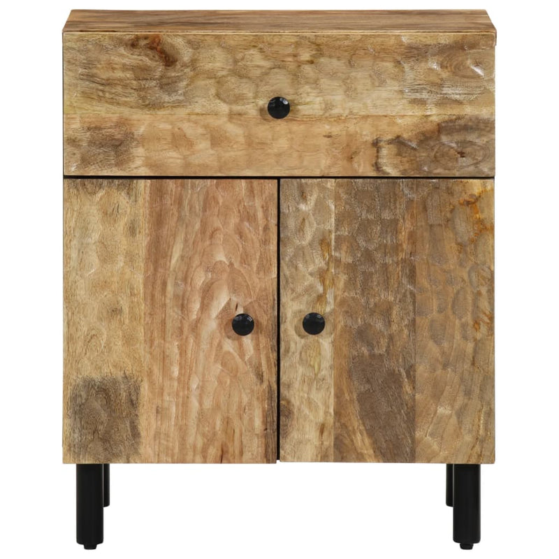 vidaXL tömör mangófa éjjeliszekrény 50 x 33 x 60 cm