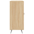 vidaXL sonoma tölgy színű szerelt fa tálalószekrény 90 x 34 x 80 cm