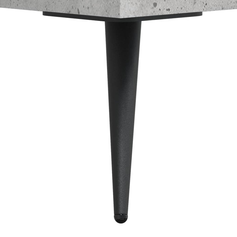 vidaXL betonszürke szerelt fa tálalószekrény 90 x 34 x 80 cm