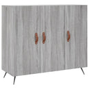 vidaXL szürke sonoma színű szerelt fa tálalószekrény 90 x 34 x 80 cm