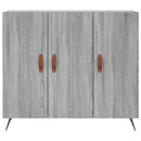 vidaXL szürke sonoma színű szerelt fa tálalószekrény 90 x 34 x 80 cm