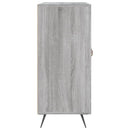vidaXL szürke sonoma színű szerelt fa tálalószekrény 90 x 34 x 80 cm