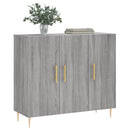 vidaXL szürke sonoma színű szerelt fa tálalószekrény 90 x 34 x 80 cm