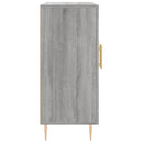 vidaXL szürke sonoma színű szerelt fa tálalószekrény 90 x 34 x 80 cm