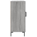 vidaXL szürke sonoma színű szerelt fa tálalószekrény 90 x 34 x 80 cm