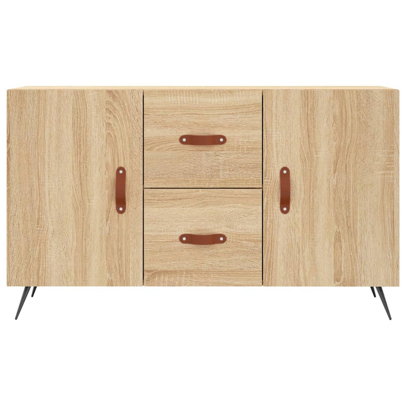 vidaXL sonoma tölgy színű szerelt fa tálalószekrény 100 x 36 x 60 cm