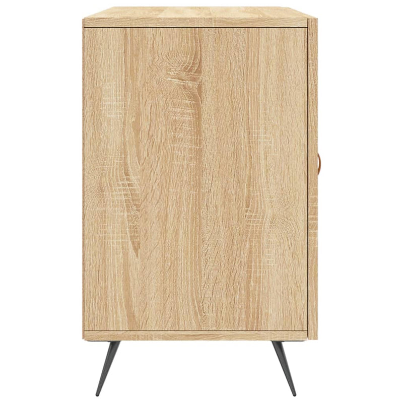 vidaXL sonoma tölgy színű szerelt fa tálalószekrény 100 x 36 x 60 cm