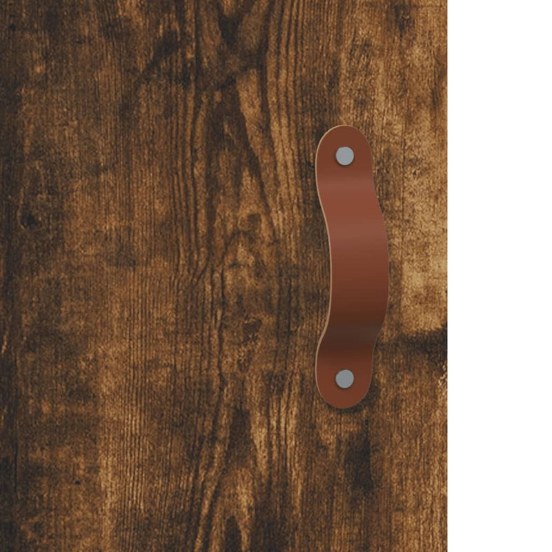 vidaXL füstös tölgy színű szerelt fa tálalószekrény 100 x 36 x 90 cm