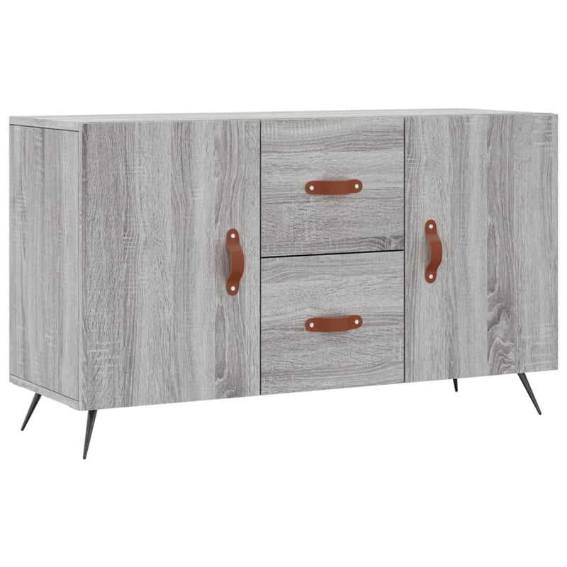 vidaXL szürke sonoma színű szerelt fa tálalószekrény 100 x 36 x 60 cm
