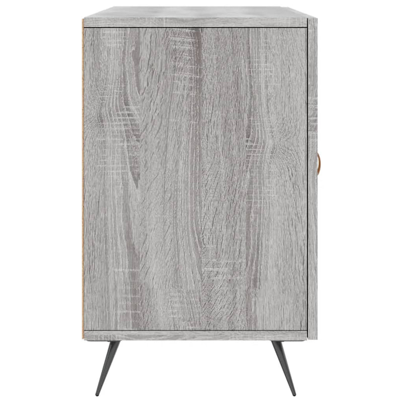 vidaXL szürke sonoma színű szerelt fa tálalószekrény 100 x 36 x 60 cm