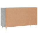 vidaXL betonszürke szerelt fa tálalószekrény 100 x 36 x 60 cm