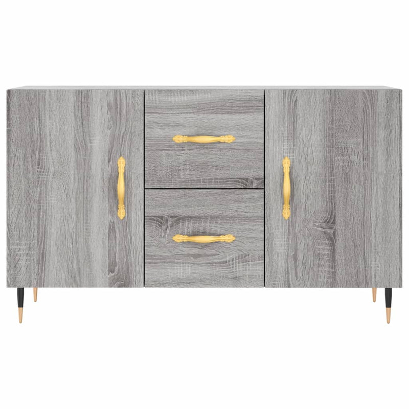 vidaXL szürke sonoma színű szerelt fa tálalószekrény 100 x 36 x 60 cm