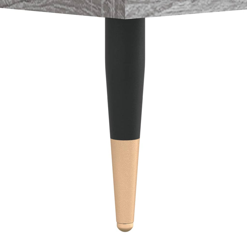 vidaXL szürke sonoma színű szerelt fa tálalószekrény 100 x 36 x 60 cm
