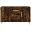 vidaXL füstös tölgy színű szerelt fa tálalószekrény 100 x 36 x 90 cm