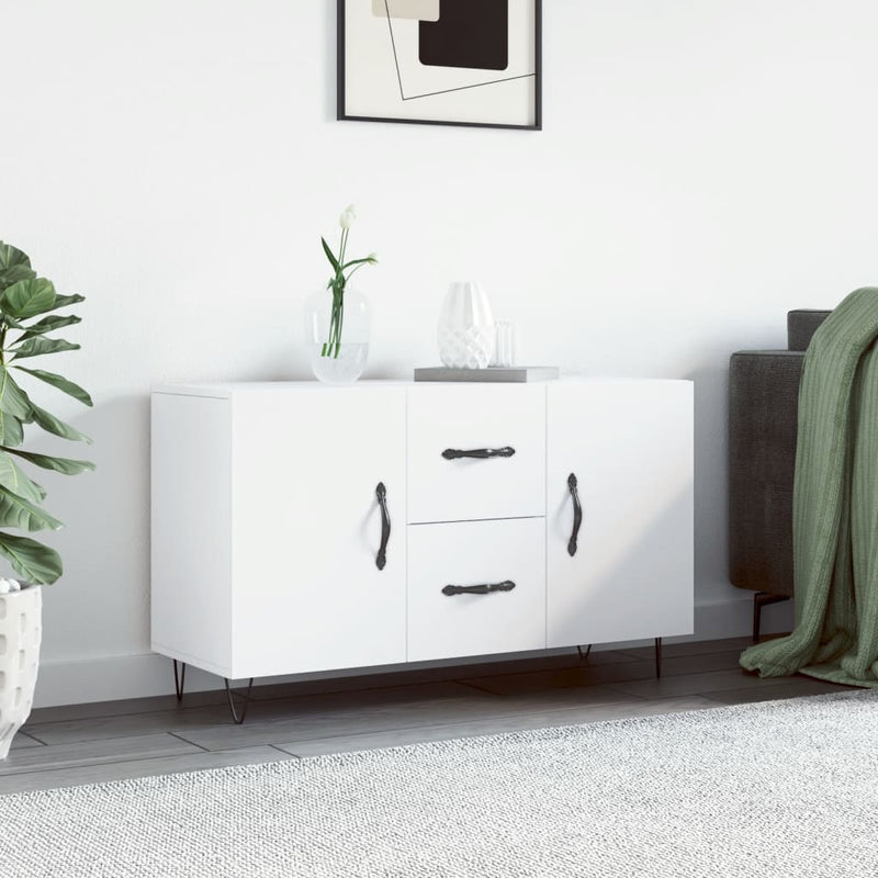 vidaXL fehér szerelt fa tálalóasztal 100 x 36 x 60 cm