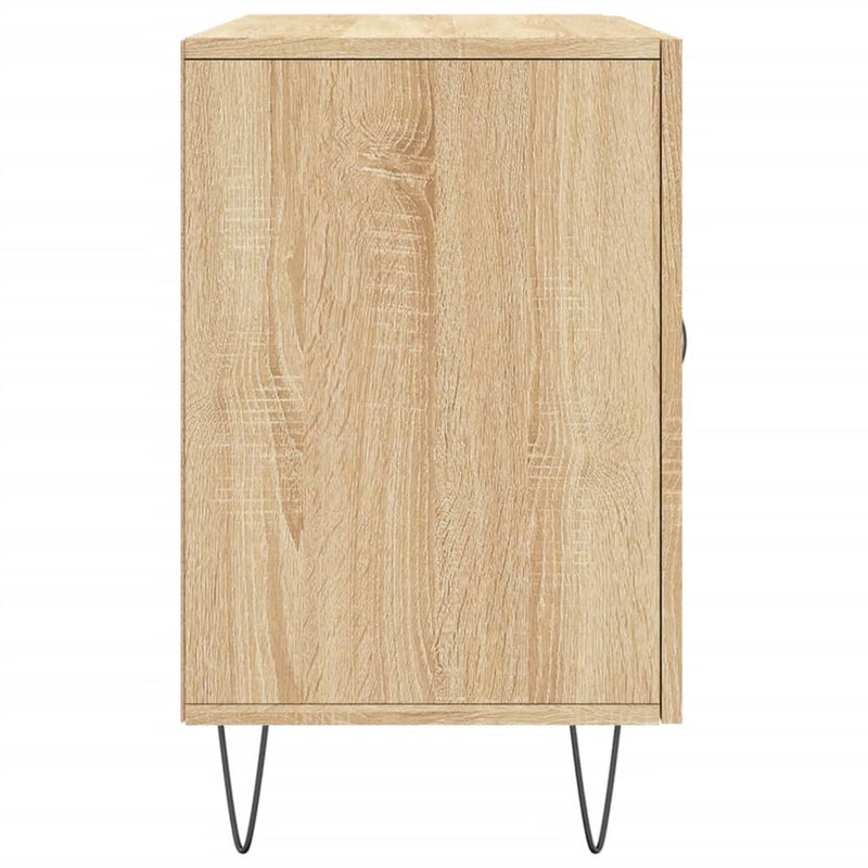 vidaXL sonoma tölgy színű szerelt fa tálalószekrény 100 x 36 x 60 cm